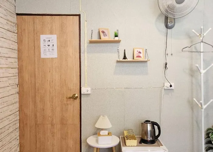 公寓 207-olan Place Homely Free Wi-fi And Near Bts Line 曼谷